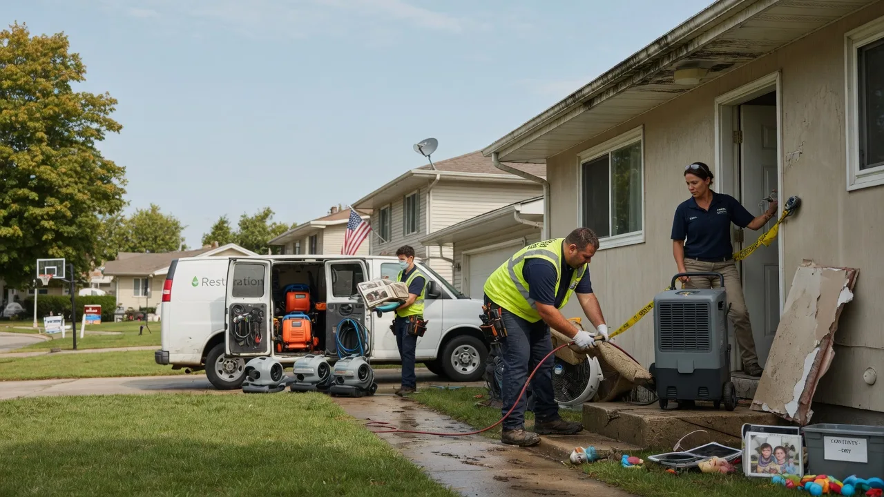 Water Damage Restoration in Elm Mott, TX near me
